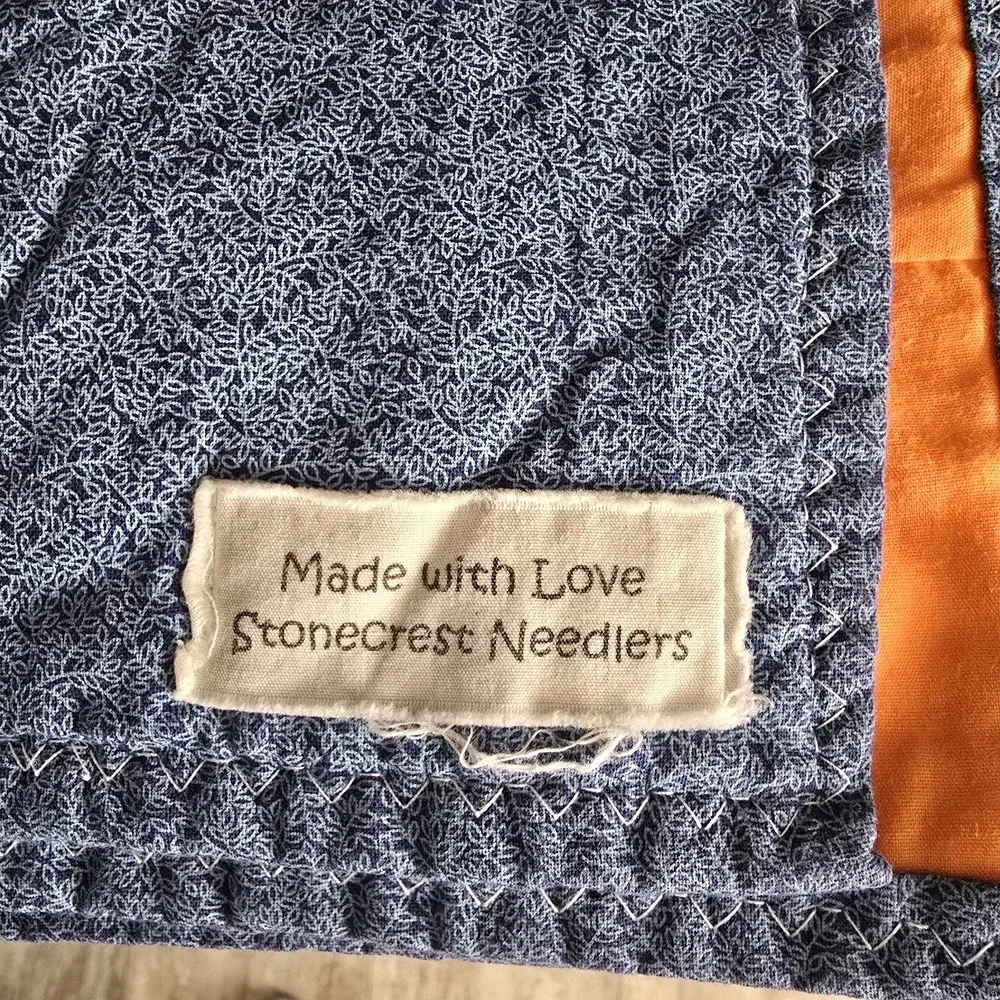 Baby Quilt/Lap Blanket By Stonecrest Needlers 40x50